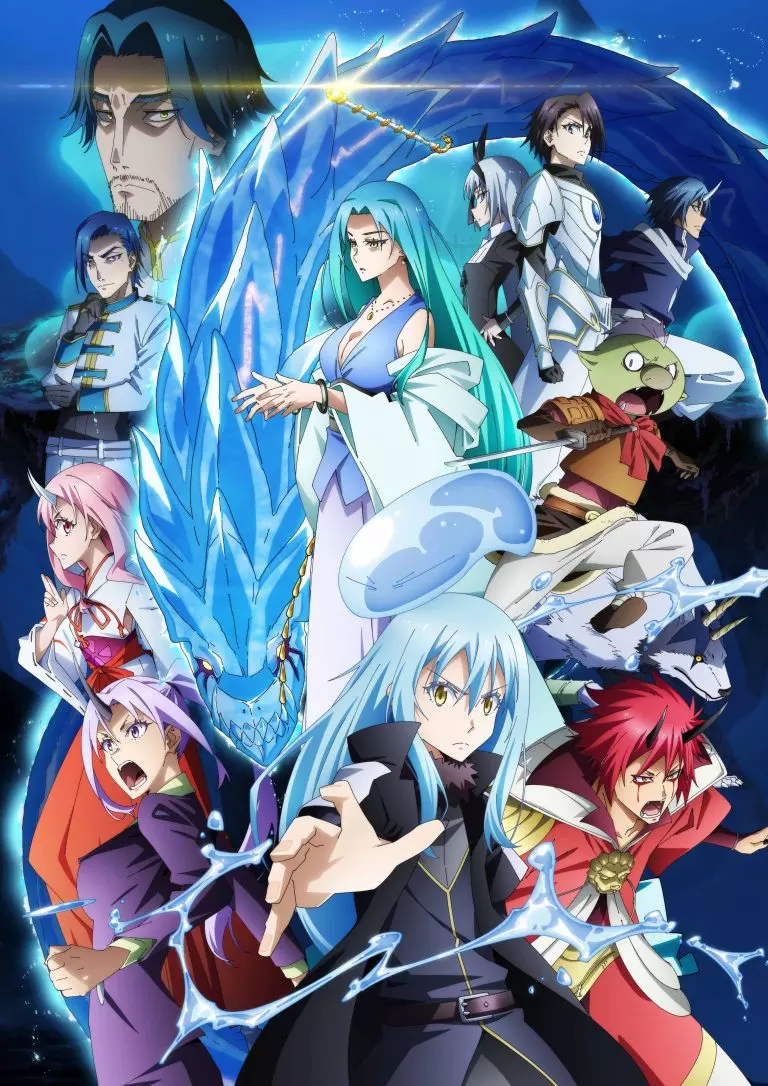 Film Anime Tensura 'Tears of the Azure Sea' Ungkap Action Trailer Baru